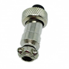 Connectors 8 pin Microphone  Plug 12MM Thread Female Socket Panel