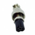 Connectors 5 pin Microphone  Plug 12MM Thread Female Socket Panel