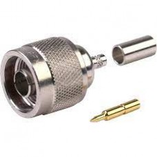 Connector N Male Crimp for LMR 200, RG58, LMR 200